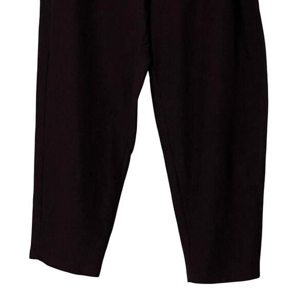 EILEEN FISHER WOMENS SIZE LARGE DRESS TAPERED ANKLE PANT PURPLE MINIMAL NEW - Picture 7 of 14